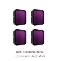 인스타 insta 360 one x2 x3 Insta360-One R OneR 오리지널 ND 렌즈 필터 키트 ND4ND8ND16ND32 4K 1 인치 와이드 앵글 모드 Insta, ND Kit for 4K