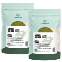 국산 뽕잎 분말 가루 500g 2팩, 없음, 2개