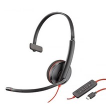 [플랜트로닉스] [Poly] UC용 헤드셋 Plantronics Blackwire C32, 상세 설명 참조
