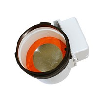 전동댐퍼 100mm/125mm/150mm 욕실 화장실 환풍기 렌지후드 역류방지 냄새차단 담파, 동오그린 전동댐퍼 125파이