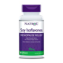 Natrol 소이 아이소플라본 50 mg 60 캡슐, 1개