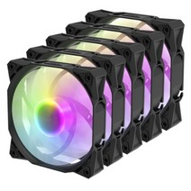 darkFlash S101 FDB ARGB 블랙 (5PACK) 케이스쿨러