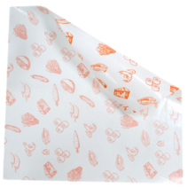 P02O 식품포장지 (300mm x 300mm) 3000장, 주황