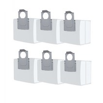 Original Roborock Q7 Max + S7 울트라 로봇 진공 청소기 액세서리 예비 부품 용 먼지 봉투, 03 DustBag 6PC