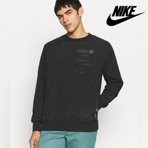 나이키 시티 메이드 팩 라운드넥 우븐 맨투맨 블랙