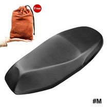 호환용 오토바이시트 뒷자리커버호환 범용 오토바이 레인 시트 커버 유연한 방수 안장 먼지 UV 태양 눈 보, 01 M