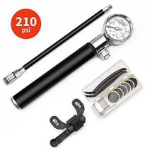 고압 휴대용 타이어 + 자전거 수리키트 에어펌프