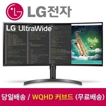 LG전자 35인치 커브드 WQHD 울트라와이드 모니터 35WN65C