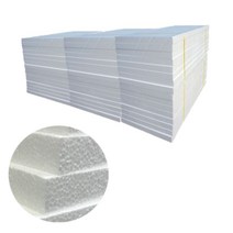 국산 압축 백색 대형 스티로폼 판 30T 90cmX90cm 2장 건축 백업 단열재 포장재