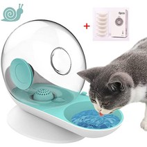 2.8l 달팽이 거품 고양이 물 분수 필터 자동 물 디스펜서 애완 동물 마시는 분수 고양이 개 피더 애완 동물 물 그릇, 푸른, 엑스