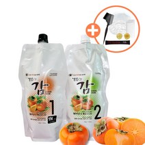 젤존 감 염색약 대용량 500g 옻안타는 순한 셀프 감염색, 5N(자연갈색), 1세트