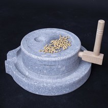 맷돌 가정용맷돌 작은 돌맷돌 수동식 커피맷돌, 25/35업그레이드