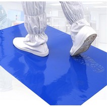 스티키매트 병원 바닥스티커 60x90cm 분진제거매트 클린지 끈끈이매트, 1개