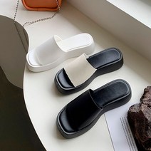 통굽플랫폼슬리퍼