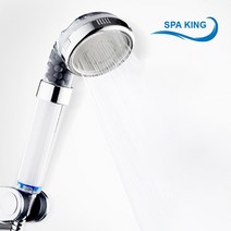 스파킹 녹물제거 정수필터 샤워기헤드, 스파킹 녹물제거 정수필터 샤워기헤드+필터3개