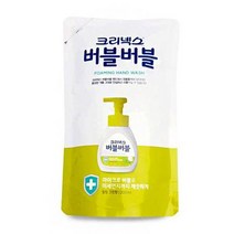 크리넥스 마이크로버블 버블 핸드워시 힐링그린 리필