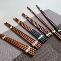 천연옻칠 어른 젓가락 (4P)