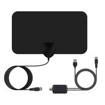 Antenna for TV 실내 3000 마일 HDTV 안테나 증폭기 부스터 DVB-T2 ISDBT 위성 접시, 02 브라운