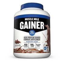 Muscle Milk 게이너 프로틴 파우더 초콜릿 32g 단백질 2268g