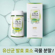 라라 유산균 발효 효소 곡물 분말 영양제 600g, 1개