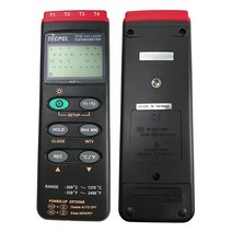 Tecpel DTM319 4채널 타입 K 열전대 데이터 로거 온도계 대만산 USA 미국