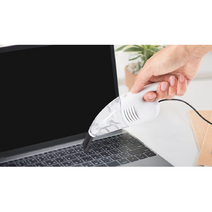 미니 USB 차량용 키보드 컴퓨터 컴팩트 소형 청소기, 화이트