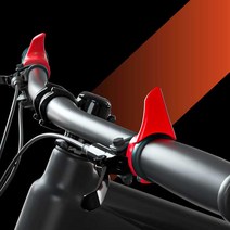 자전거 핸들바 엄지그립 바이크 라이딩 필수 보조핸들 미끌림방지, 블랙