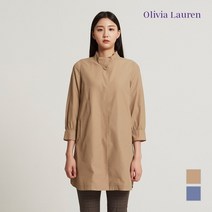 올리비아로렌 밴드넥 홑겹 트렌치 VOCEBWF7221