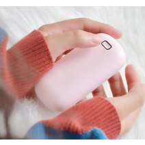 예쁜 C타입 손난로(4000mAh) 충전식 USB 휴대용 (50개-인쇄가능), 로고인쇄