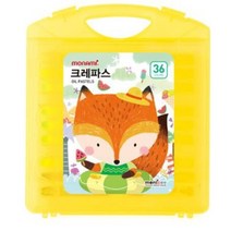 모나미 모니주 크레파스 36색 노랑 케이스, 상세내용참조, 상세내용참조, 상세내용참조