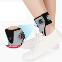 족하수보조기 풋 보조기 재활 훈련 장비 내부 및 외부, M  표준 스트랩(왼발)