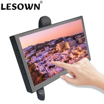 터치 스크린 7인치 LCD 디스플레이 1024x600 HD IPS LCD 휴대용 모니터(듀얼 스피커 포함) 프리미엄 메탈 HDMI 7