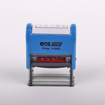 /자동스탬프 N-0822 패드교체식 도장 이면지활용 자동스템프 고무인 N-0822 +IC292A, 세금계산서재중
