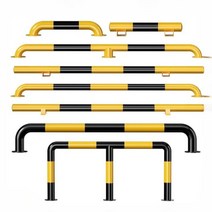 가드레일 충돌방지 안전 강관 주차 공간 말뚝 장벽 옵션2, 16.P