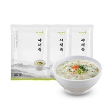 로뎀푸드 서울마님죽 야채죽 500g 3팩 SET [TG002]