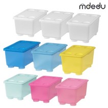 장난감 정리 수납함 GLIS, 투명