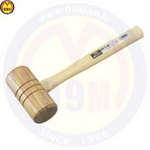 (공구몰/공구쇼핑몰) 일본직수입/나무망치(48mm) TWH-12 (TRUSCO/트라스코/목햄머/목재망치/공방망치/나무해머/목망치/목해머 /전동공구, 상세확인