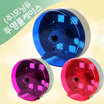 모닝듀 투명 점보롤 케이스, 블랙, 1개