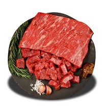 착한정육점 친환경 무항생제 한우 1++등급 국거리 300g 양지 사태(냉장), 1개, 한우양지세절300g