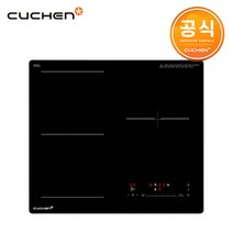 쿠첸공식대리점 3구 빌트인 인덕션 CIR-O2IH33FLBIA 전기렌지 전기레인지 (기본설치무료), 프리스탠딩