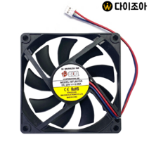 DC20V 0.08A 2000RPM 80mm팬 DC브러시리스 사각 쿨러