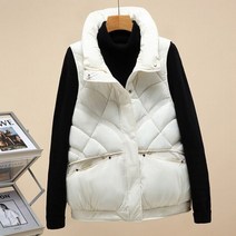 패딩 조끼 겨울 여성 코트 자켓