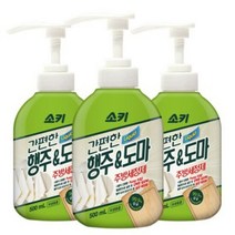 무궁화 소키 간편한 행주도마 주방세정제 500ml x 3개, 단품