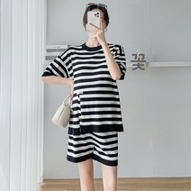 임부복 여름 홈웨어 여름 나들이 패션 투피스