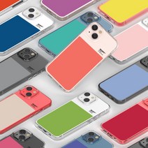 [바보사랑] 아이폰13 pro promax 컬러 디자인 투명 젤리 케이스, 기종:아이폰13Pro / 디자인:시켄스블랙, 상세 설명 참조
