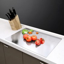 람스 씽크대 갈라짐 오염 방지 싱크대 보호판 드라잉매트 싱크커버 상판 보호, 1개, 대형