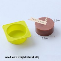 블루 베리 라즈베리 촛불 금형 3D 시뮬레이션 과일 실리콘 금형 DIY 초콜릿 베이킹 케이크 금형 수제 공예 용품, 둥근