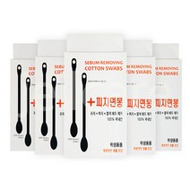 풍성 플러스 피지면봉 30p 개별포장 국내산, 5개, 30개입