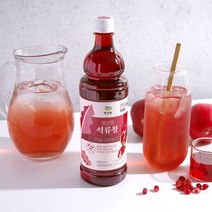 자연초 석류청 900ml 석류원액 석류엑기스, 1개