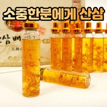 금산 한국인삼공사 산삼배양근 삼삼 음료형 10병 선물 수험생 성장기 학생 부모님 할머니 할아버지